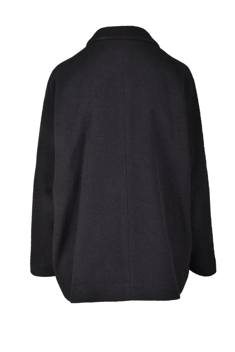 Women's Overcoat - Black