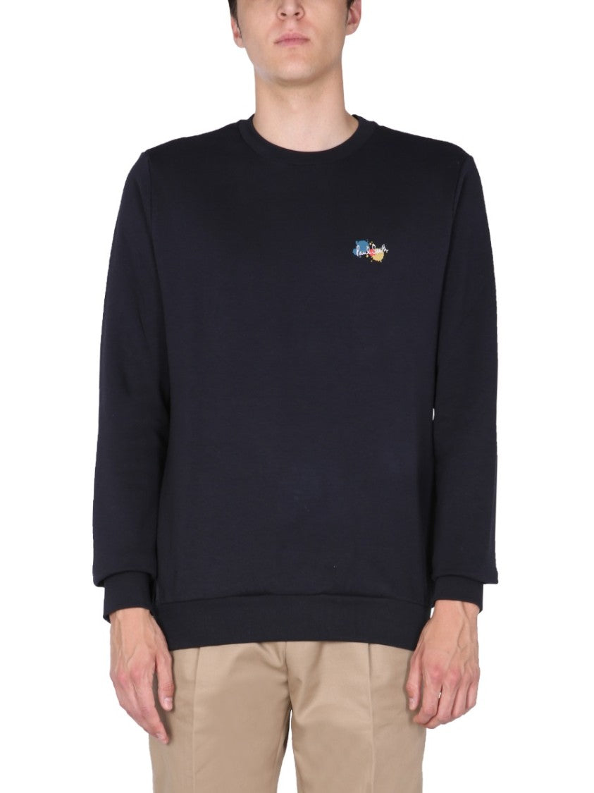 Splatter Print Sweatshirt
