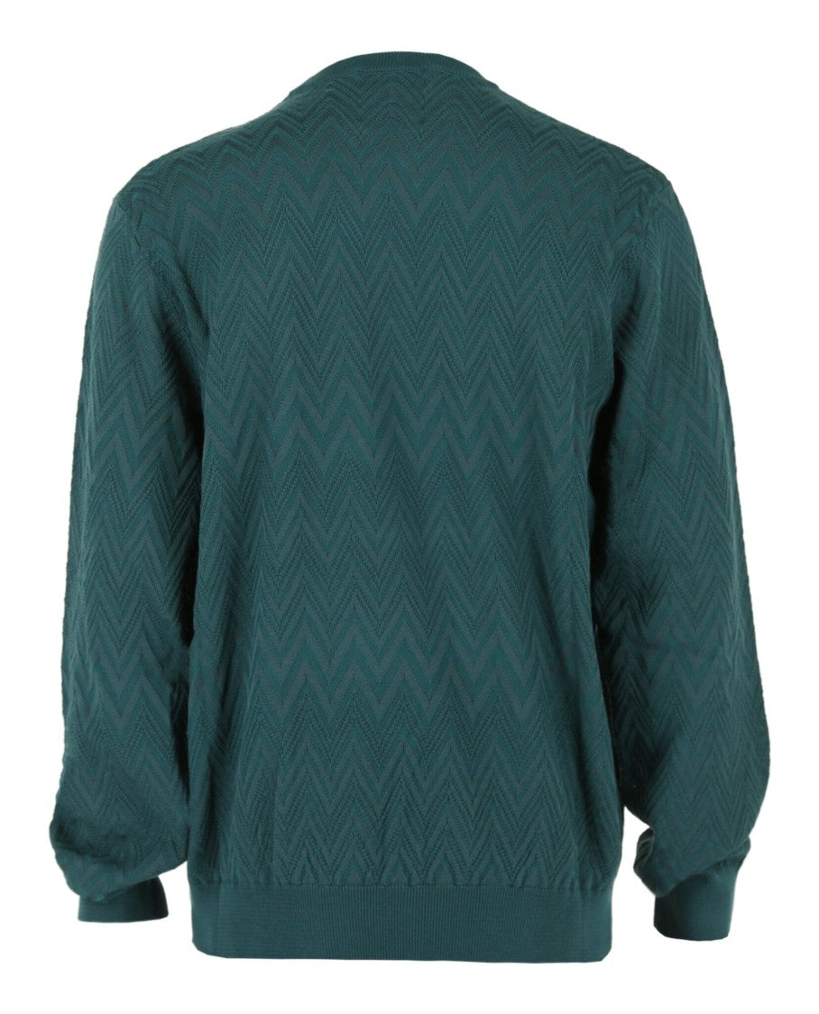 Signature Zig Zag Patterned Sweater