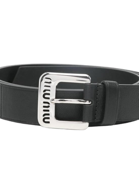 Smooth Lambskin Leather Belt