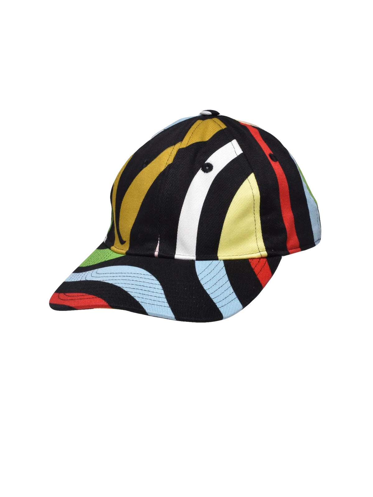 Multicolored Cotton and Elastane Pucci Hat