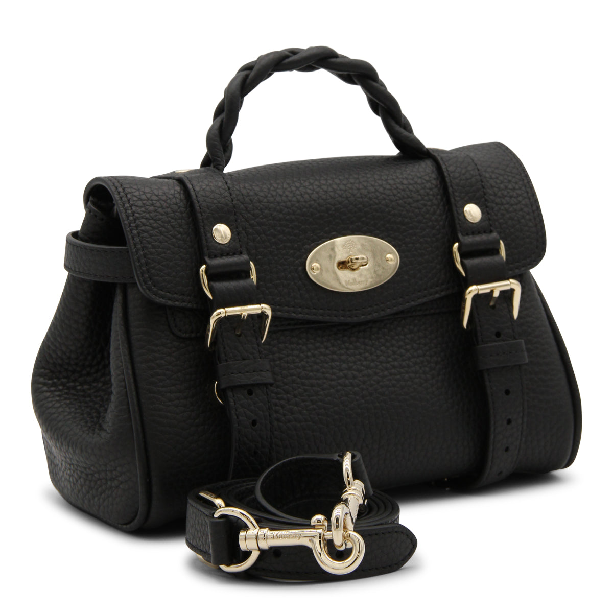 Mini Alexa Heavy Grain Top Handle Bag