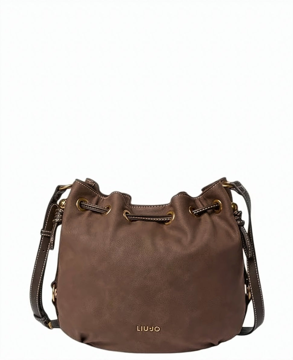 Bucket Drawstring Shoulder Bag