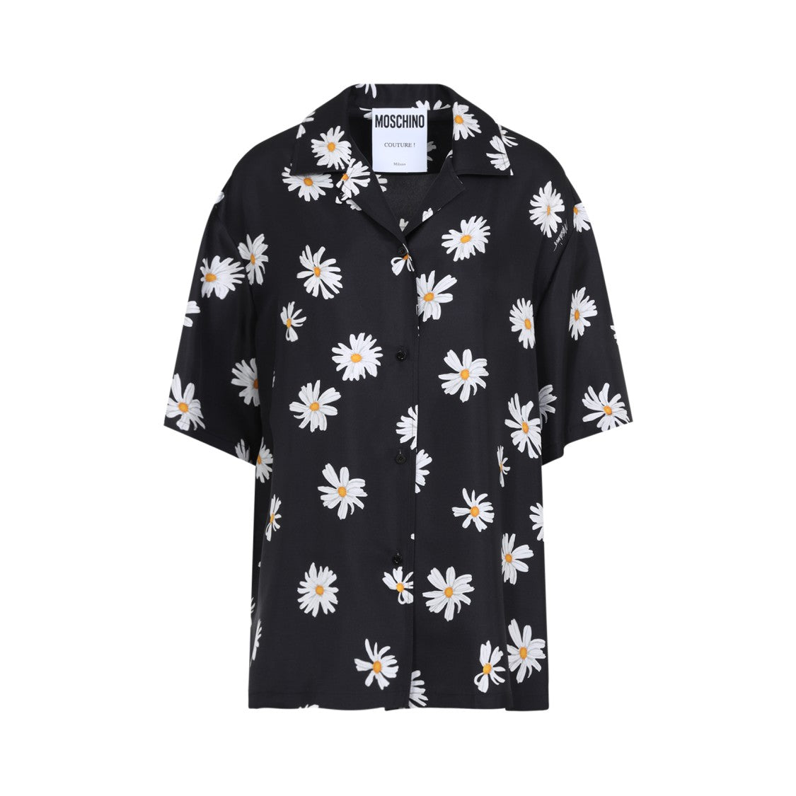 Floral Print Silk Shirt