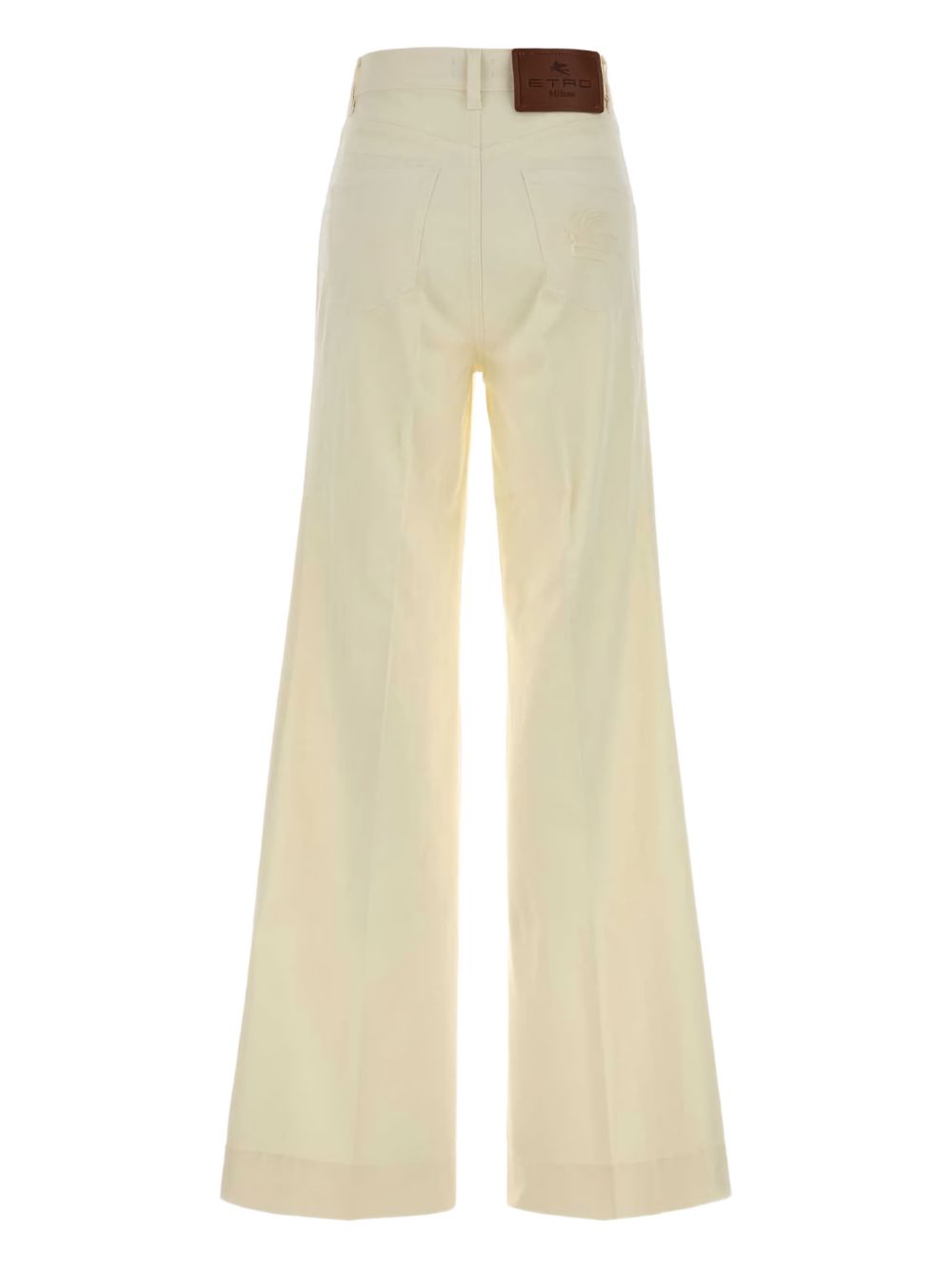 High-Rise Flared Jeans With Five-Pocket Design