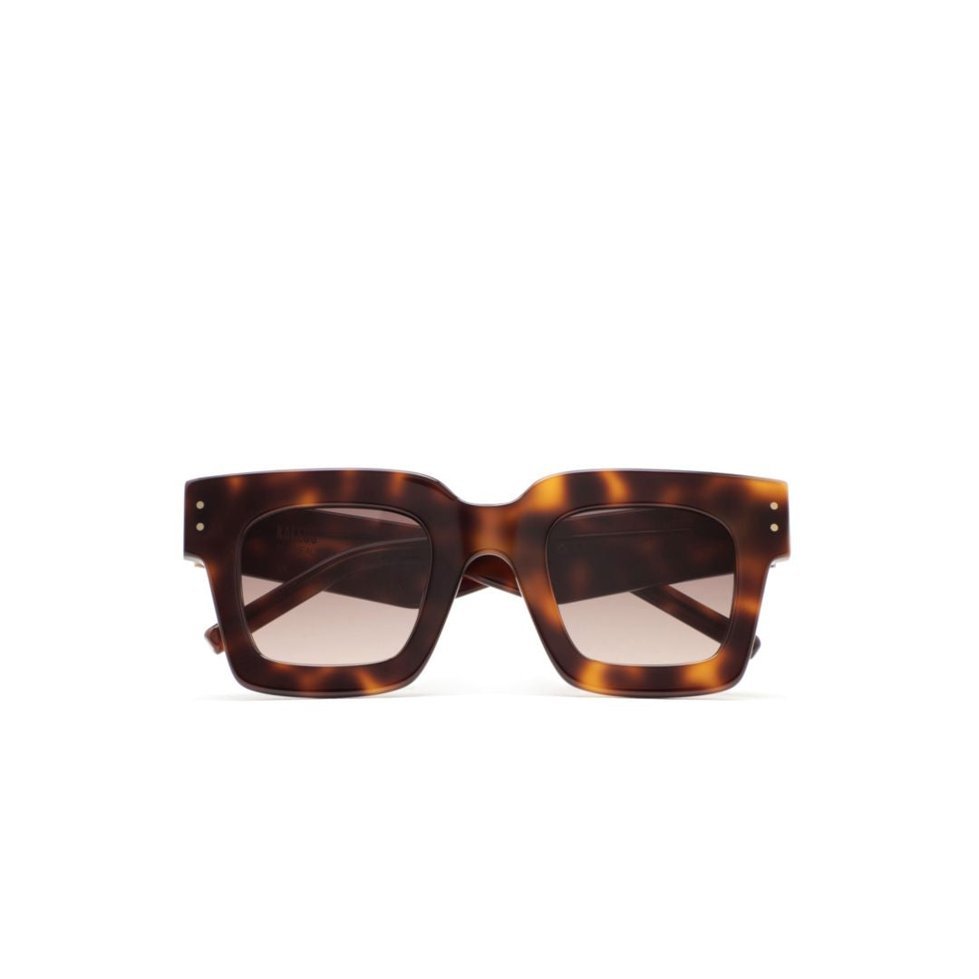 Wren Oversized Tortoiseshell Square Sunglasses
