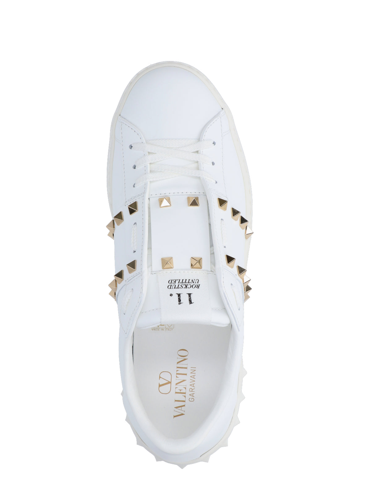 'Rockstud' Sneakers – White