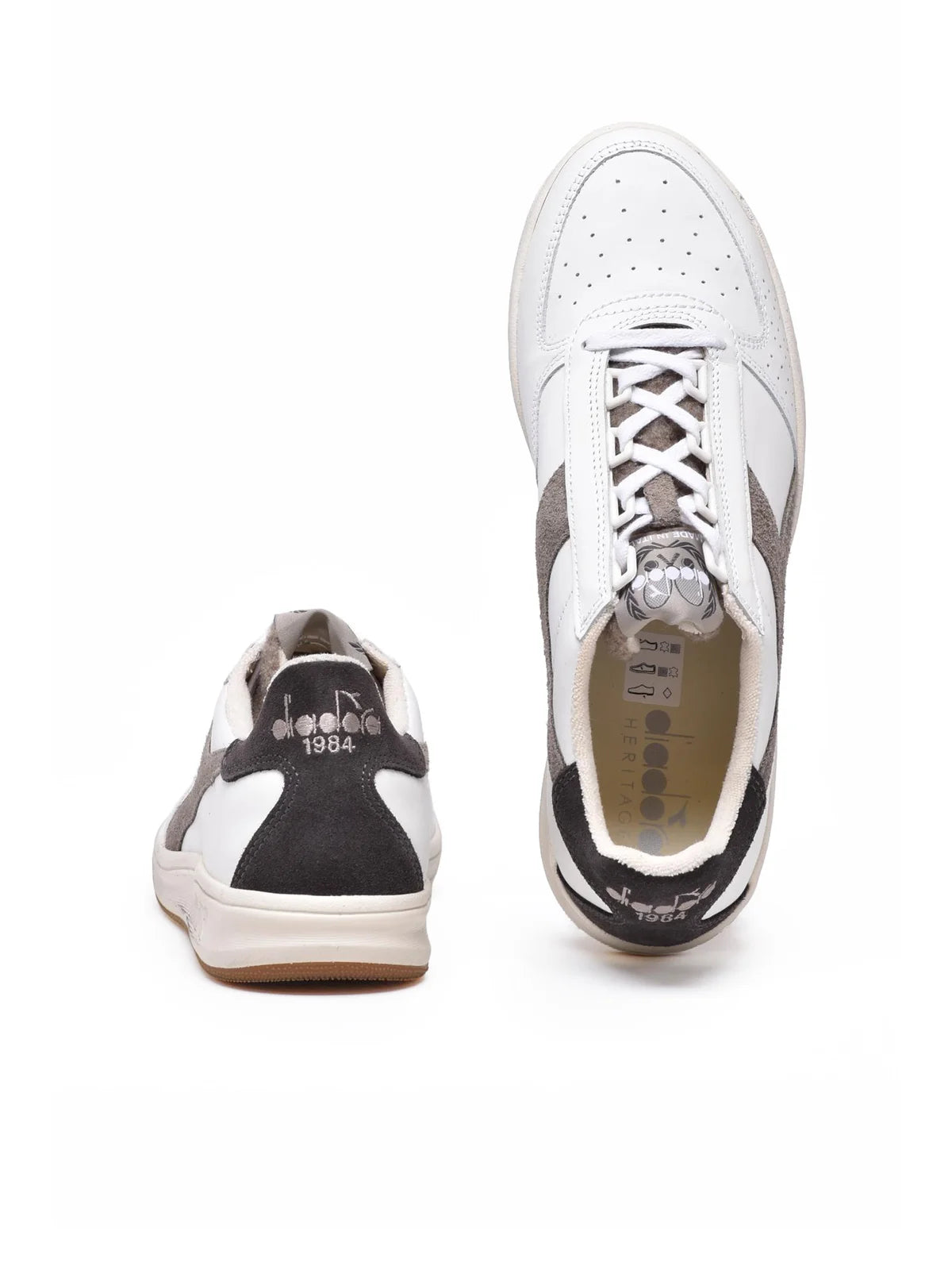 White Dove Leather Polyester B.Elite Sneakers