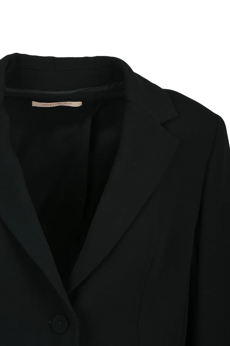 Rounded Jacket - Black