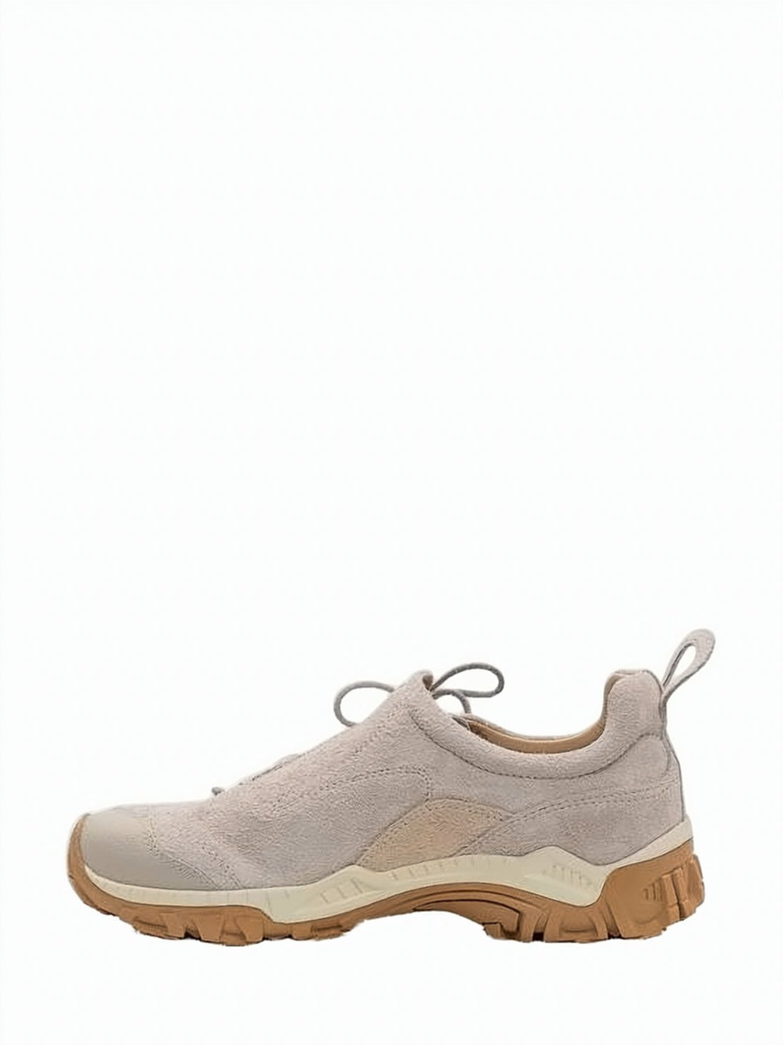 Low-Profile Suede Sneakers with Vibram Sole