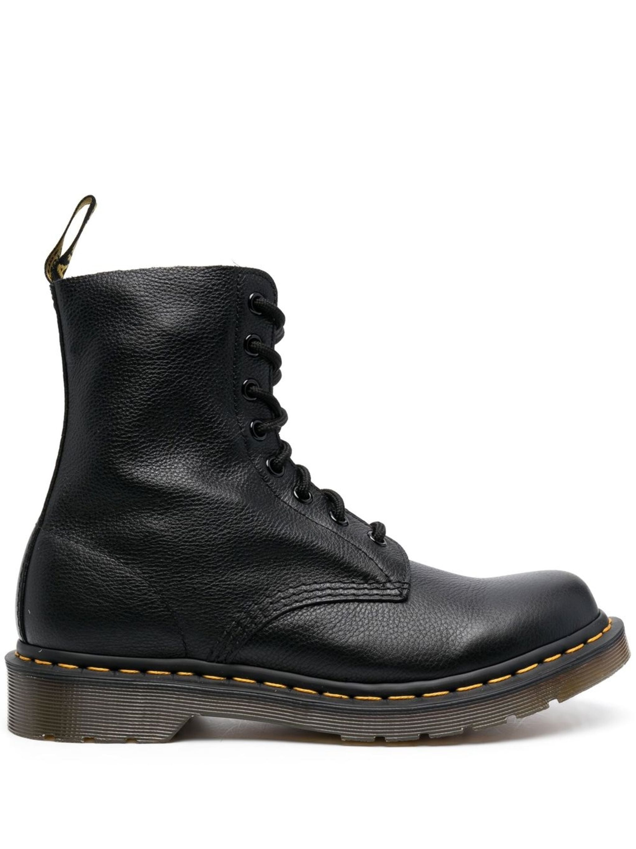 1460 Pascal Textured Leather Ankle Boots