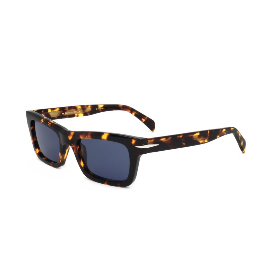 Db 7091/S Bold Rectangular Tortoiseshell Sunglasses