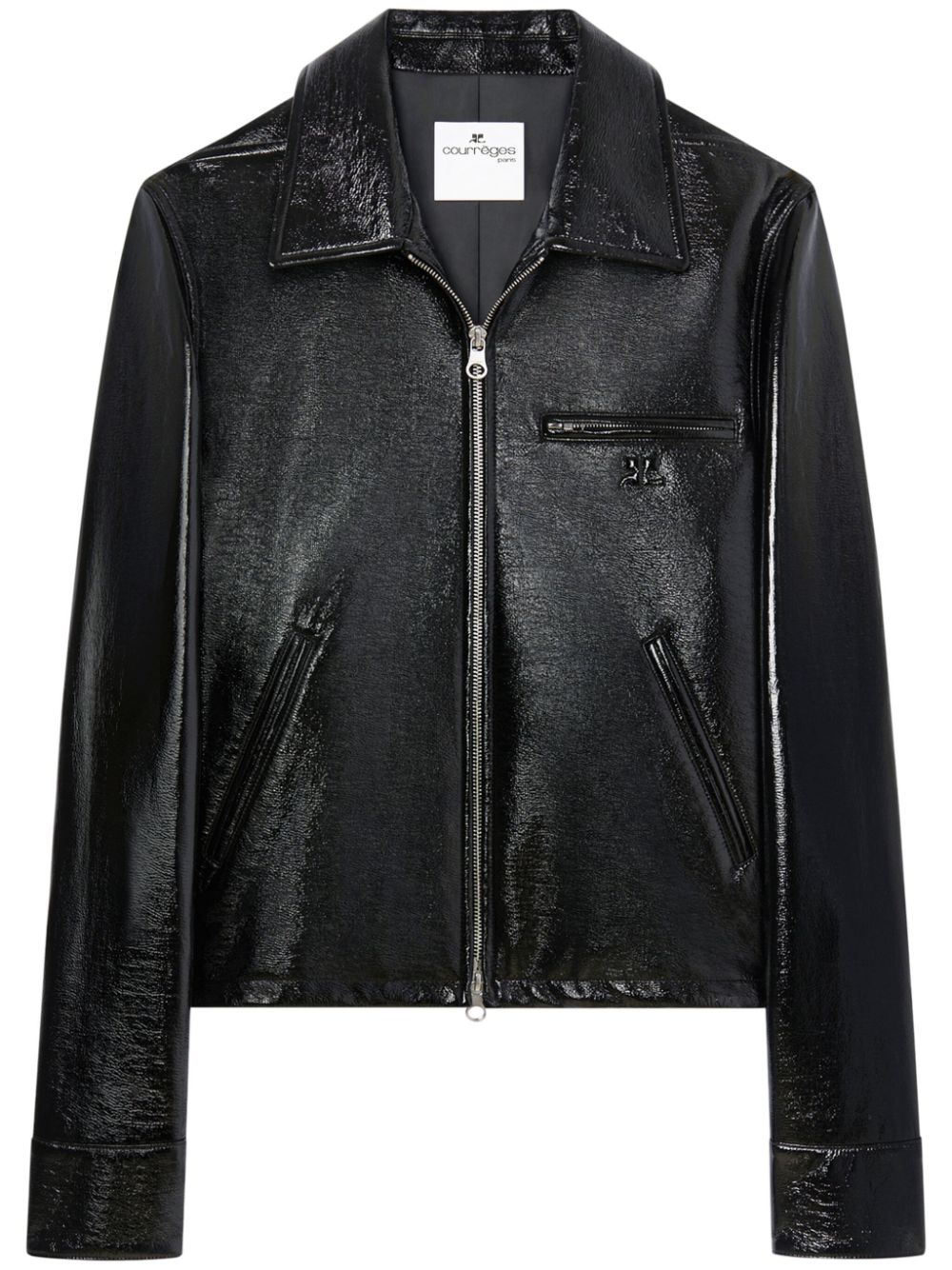 Black Two-Way Zip Jacket