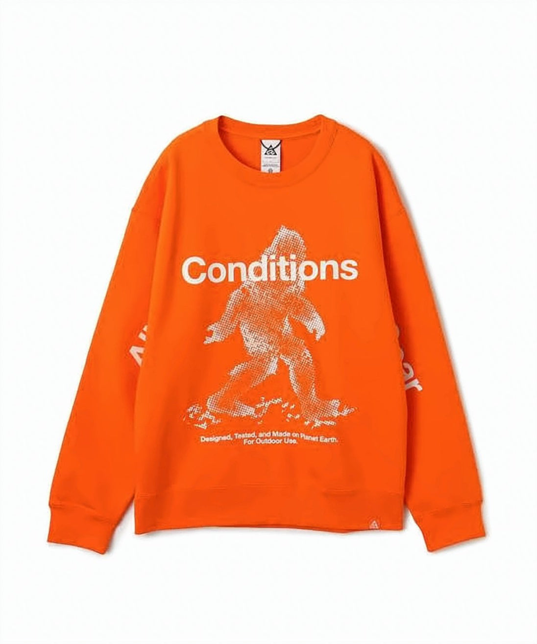 Long-Sleeve Sweatshirt with Graphic Design