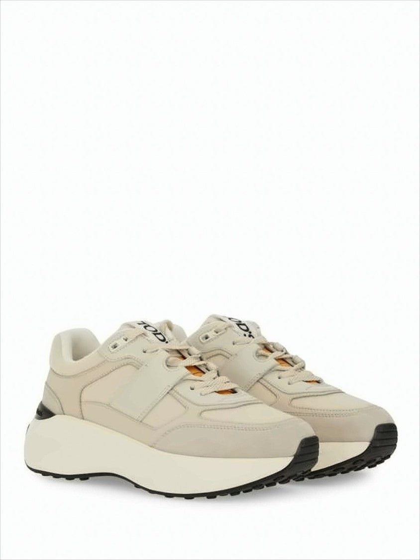 Low-Profile Suede and Nubuck Sneakers with Cushioned Sole