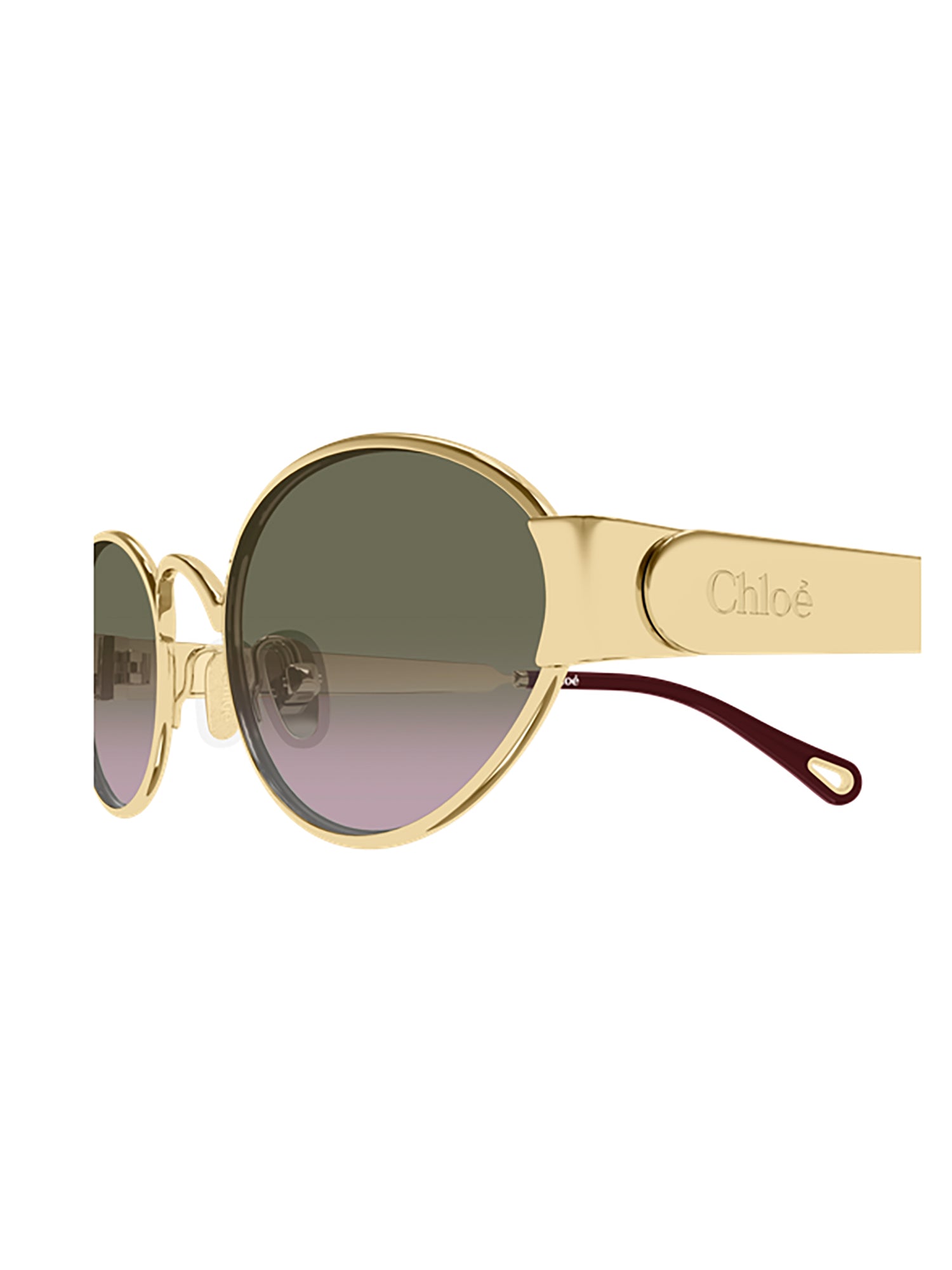 Oval Gradient Lens Sunglasses
