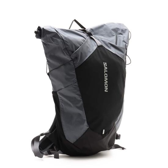 Roll-Top Closure Backpack with Two-Tone Design
