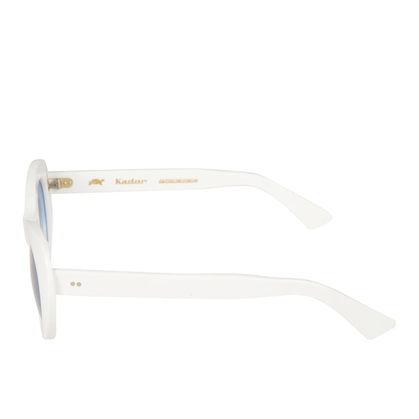 Capri Bold Rounded Frame Sunglasses with Gradient Tint