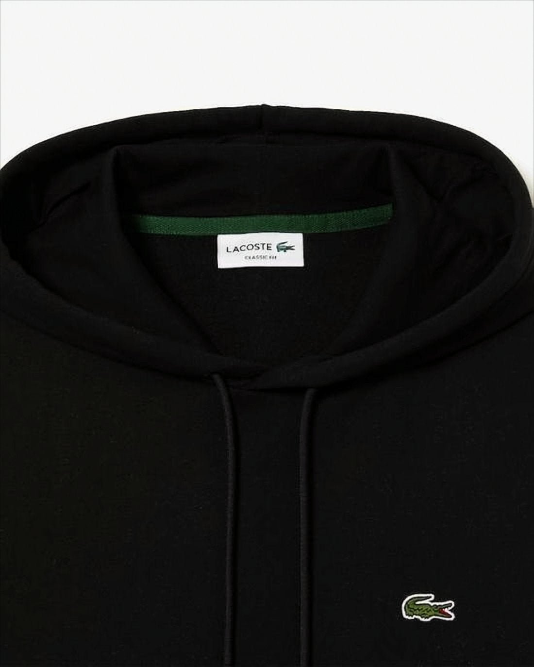 Classic Black Hoodie with Kangaroo Pocket