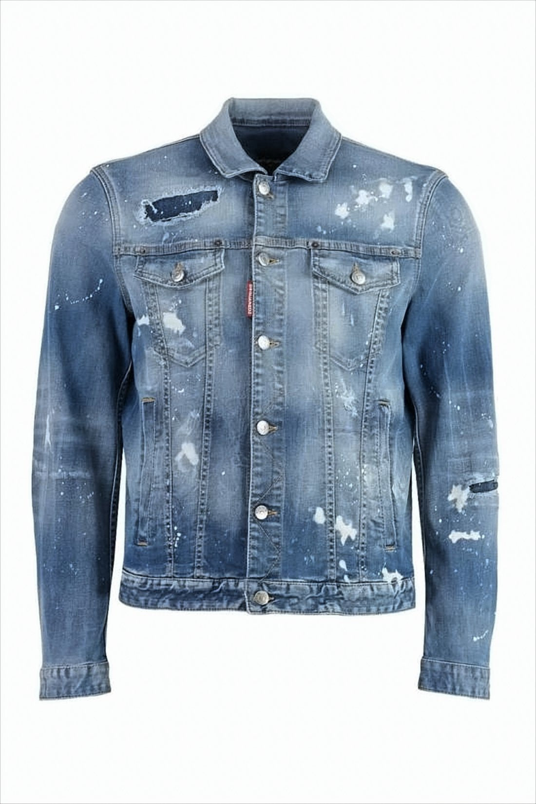Distressed Denim Jacket