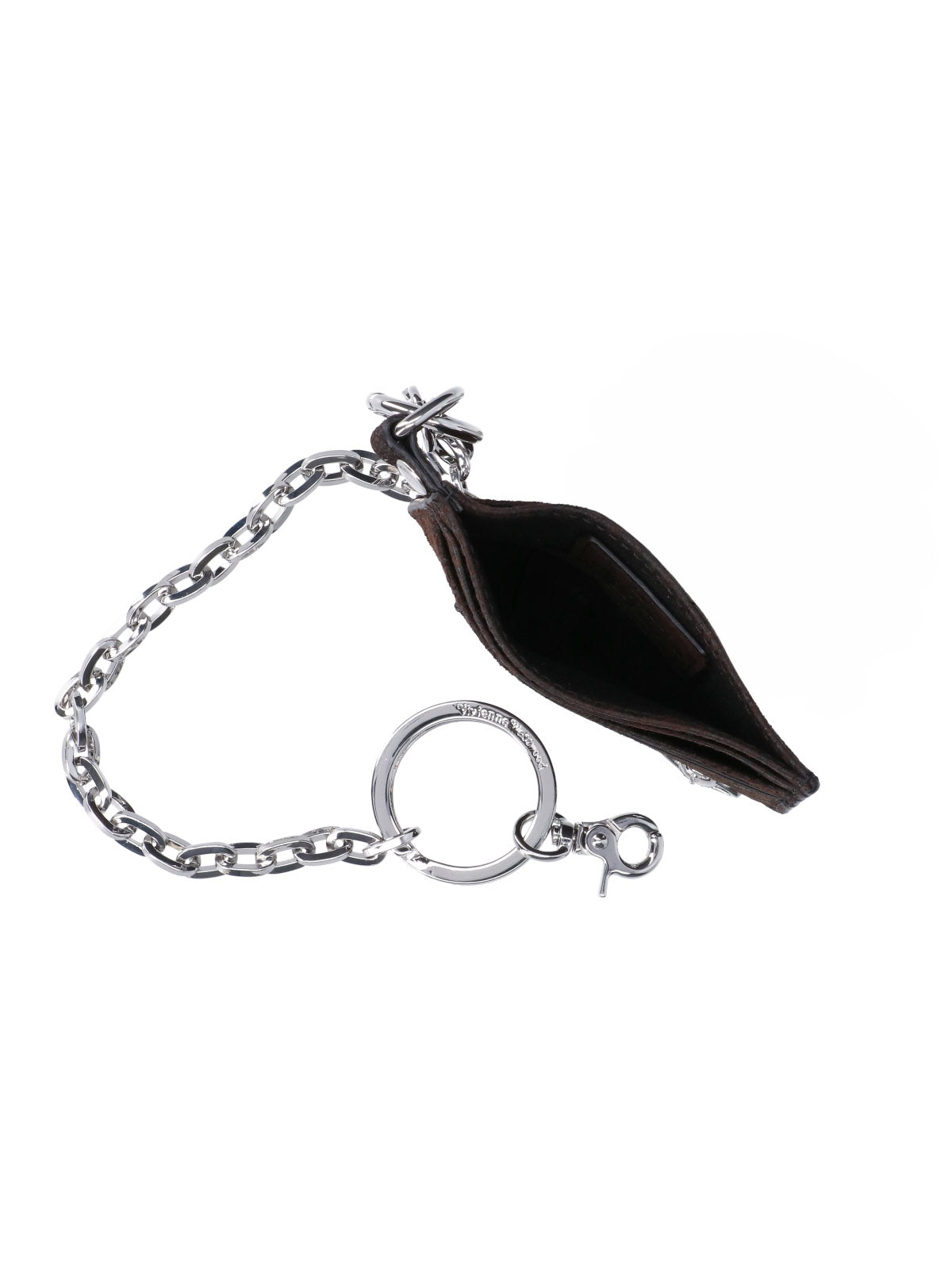 Dark Brown Orb Lamb Leather Cardholder