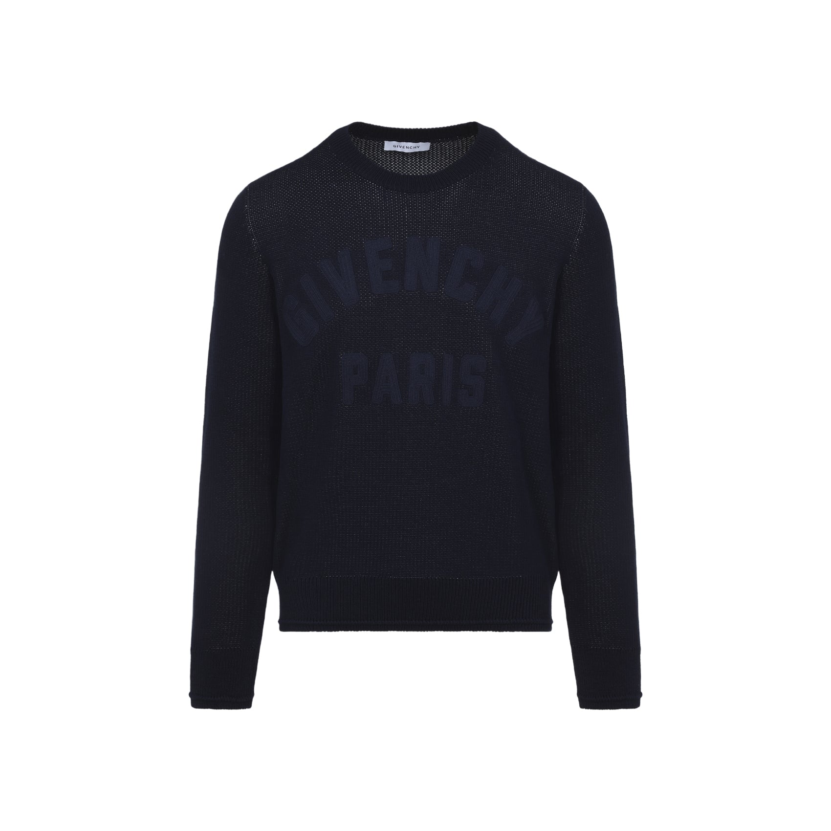 Dzianinowy Sweter z Wytłaczanym Wzorem