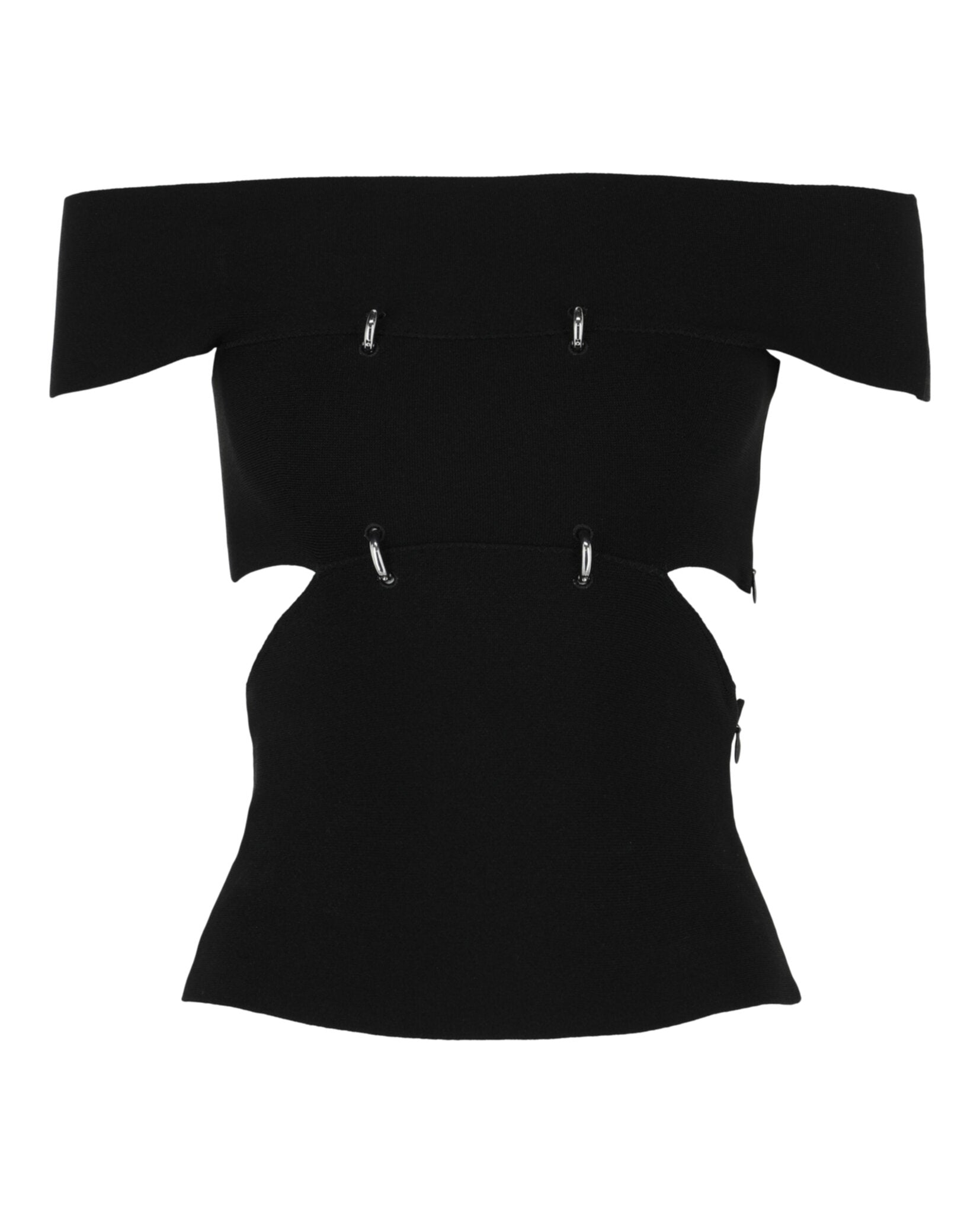 Sliced Off-The-Shoulder Top
