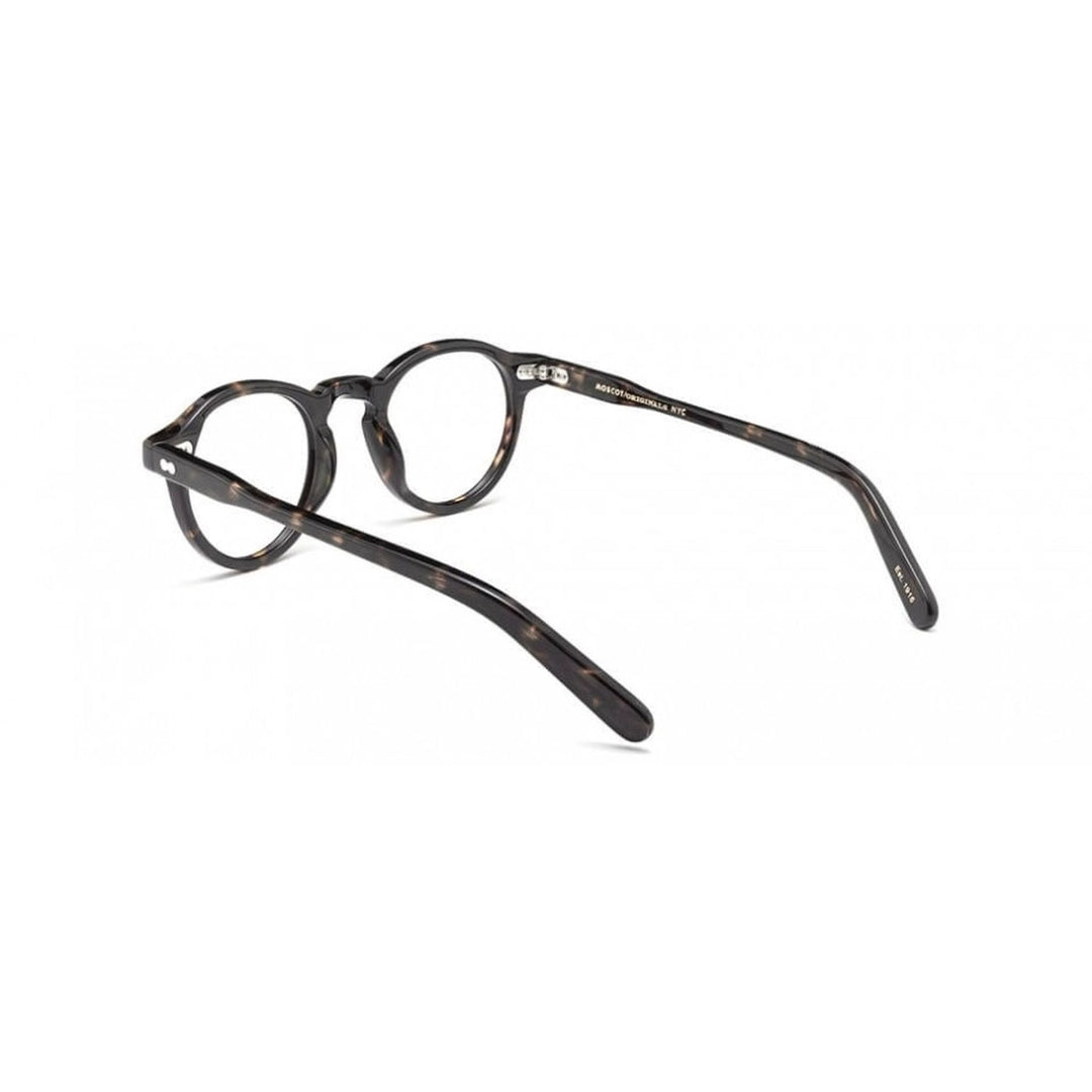 Or-Mil-O Miltzen Tortoiseshell Round Eyeglass Frames with Keyhole Bridge