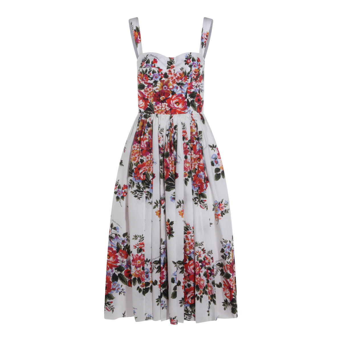 Floral Print Midi Dress