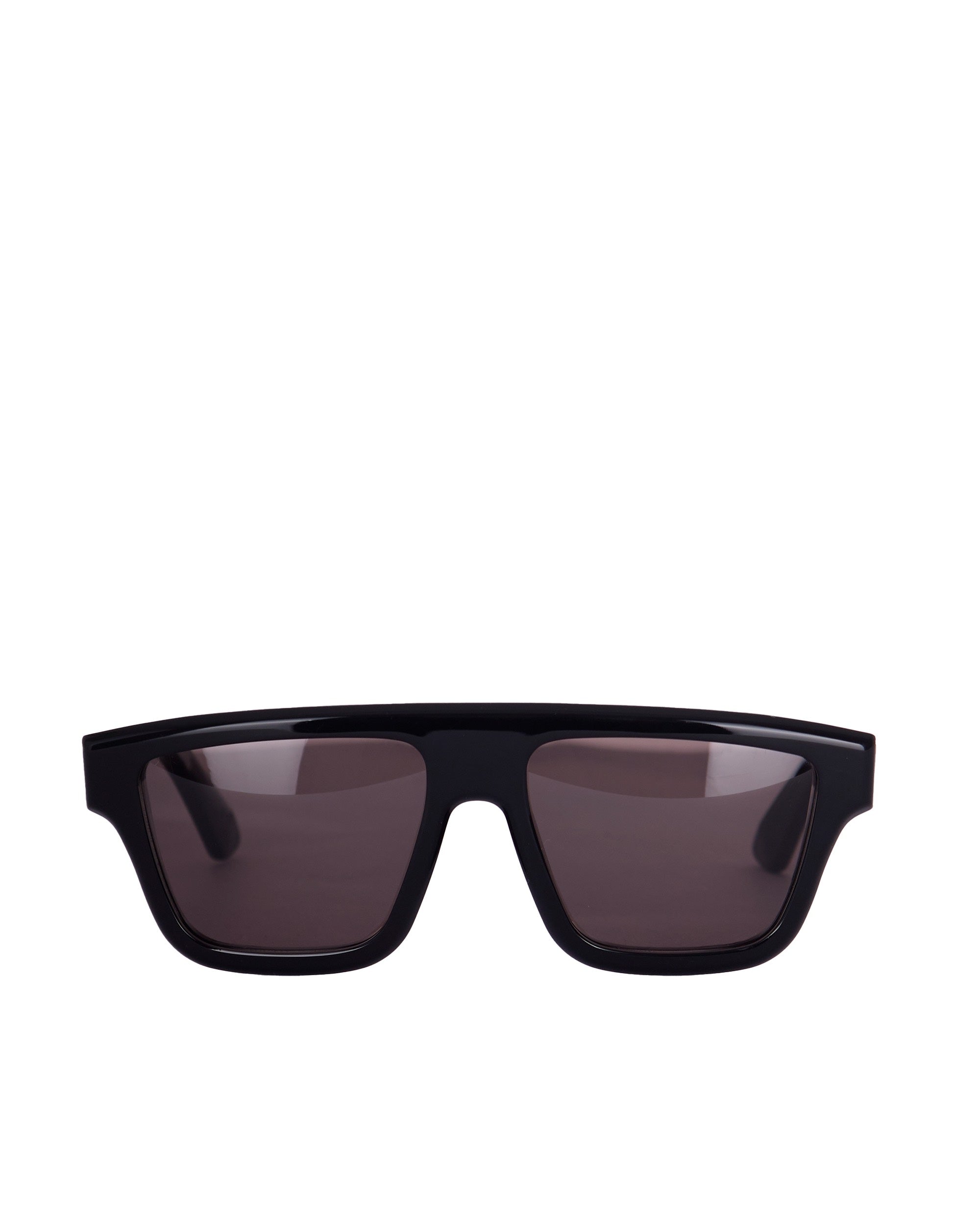 Glossy Black Acetate Sunglasses with ZEISS Lenses