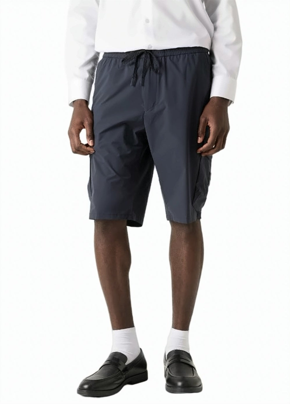Blue S Urbanex Cargo Bermuda Shorts
