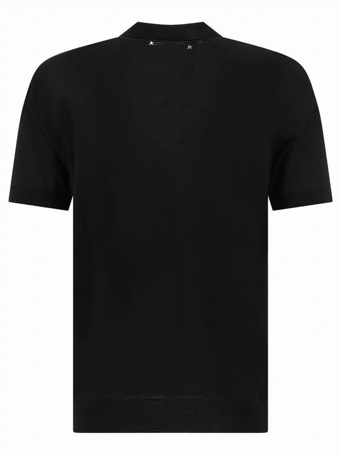 Short-Sleeve Polo Shirt with Metallic Star