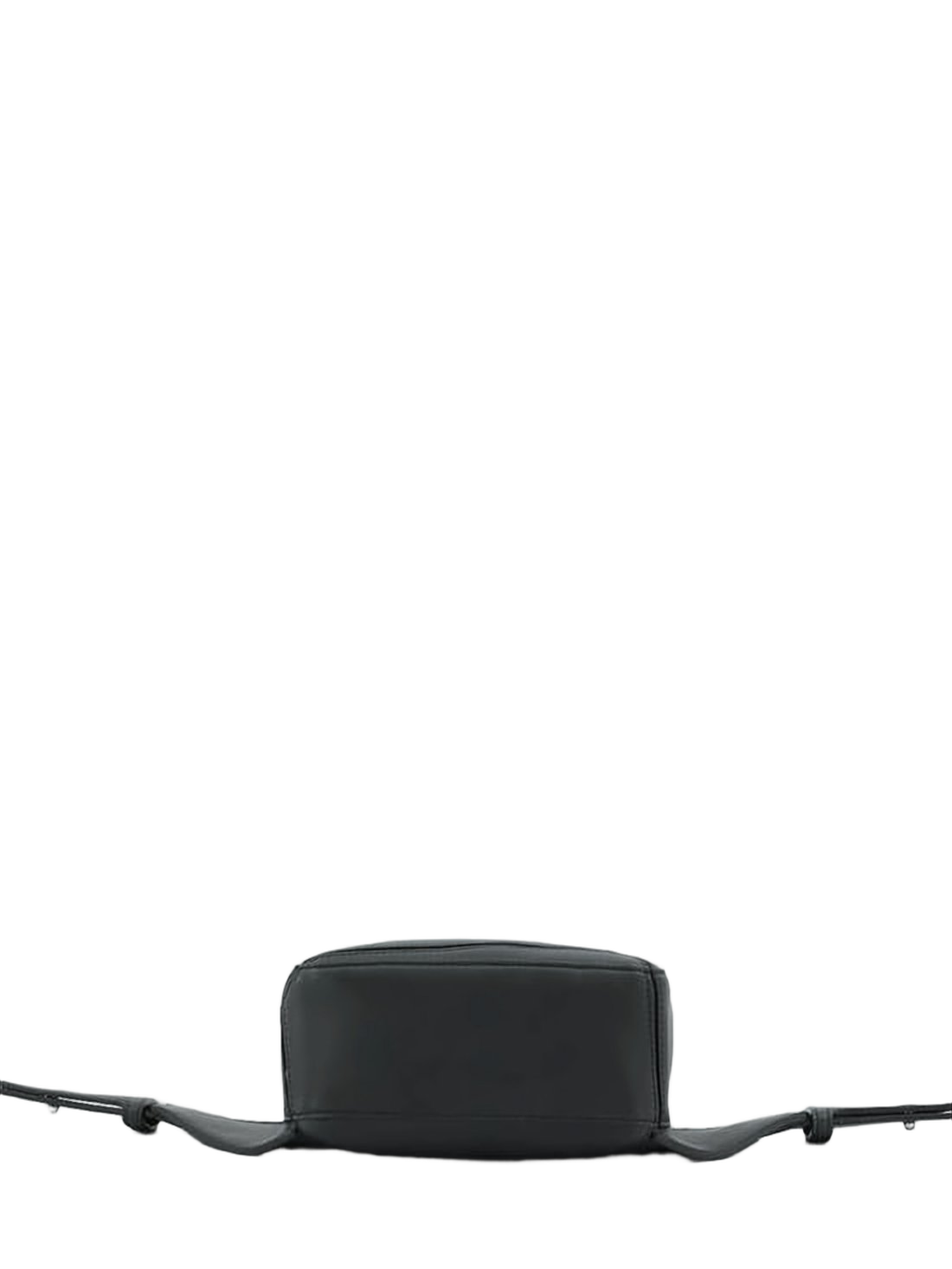 Structured Black Crossbody Bag with Adjustable Strap