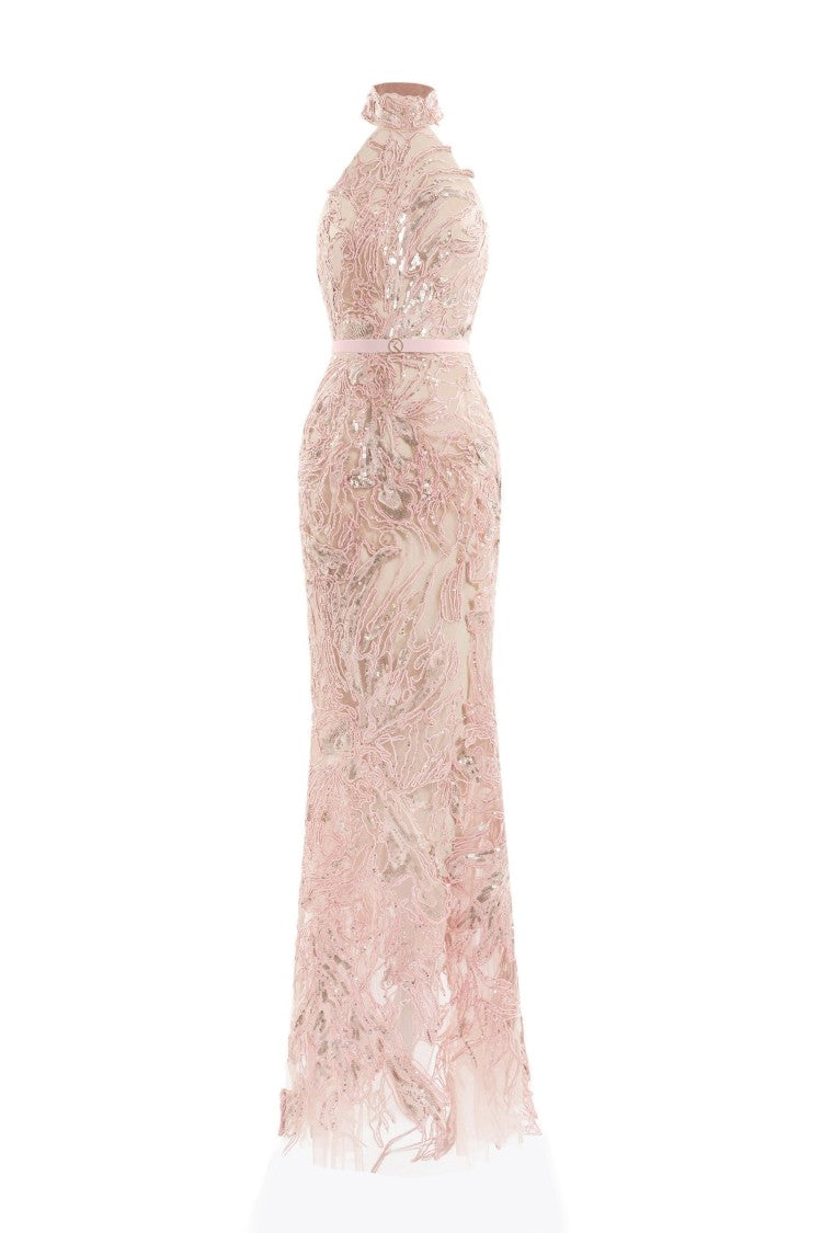 Embroidered Long Dress