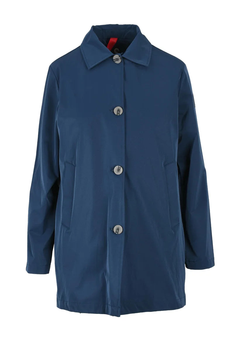 Duster Coat with Vest - Blue