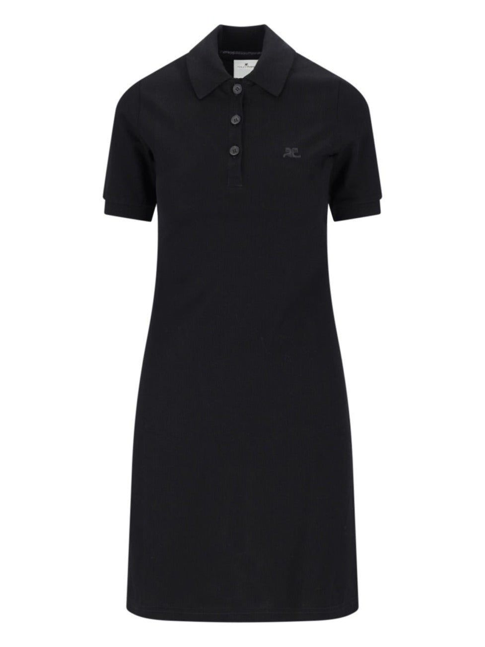 Mini Polo Dress – Black