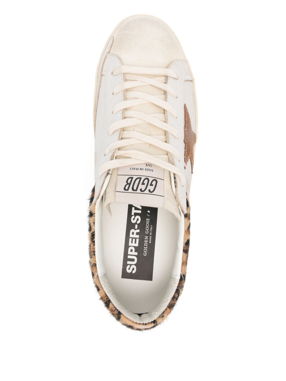 Low-Top Sneakers With Distressed Finish
