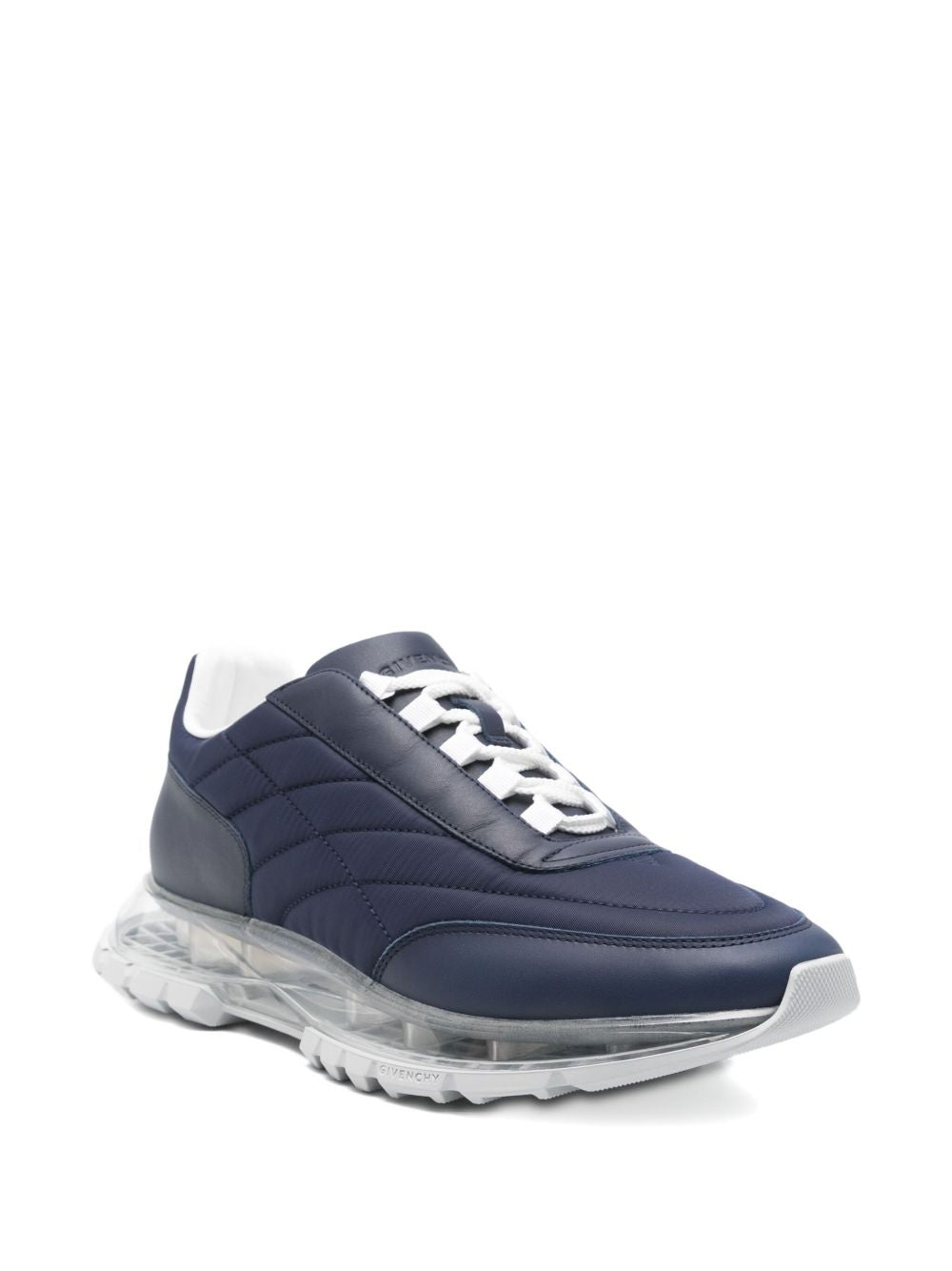 Quilted Blue Sneakers