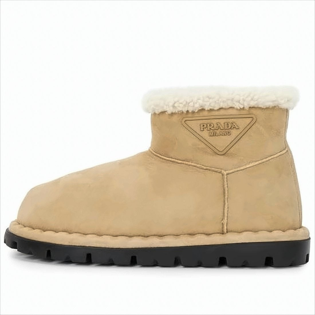 Soft Suede Ankle Boots with Plush Shearling Lining