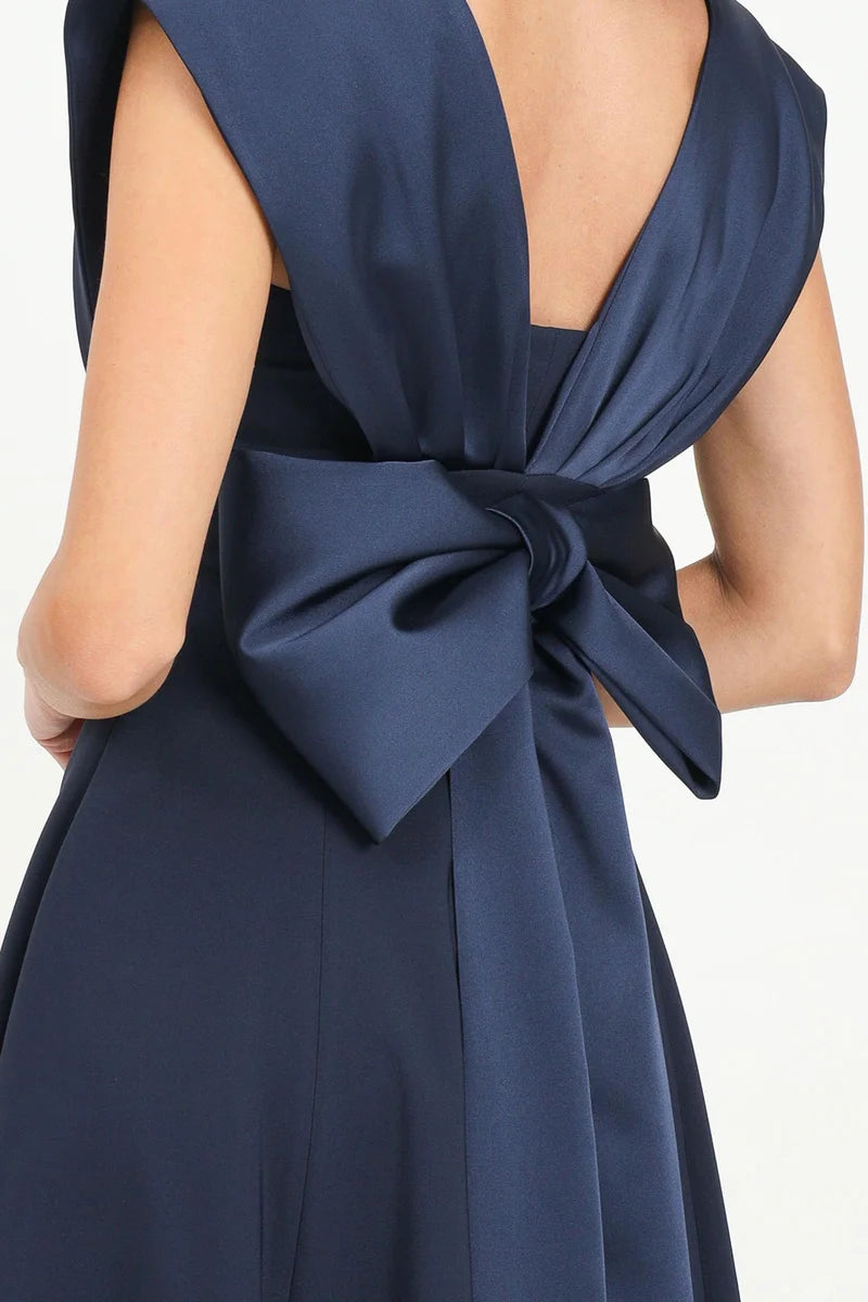 Flared Dress - Blue