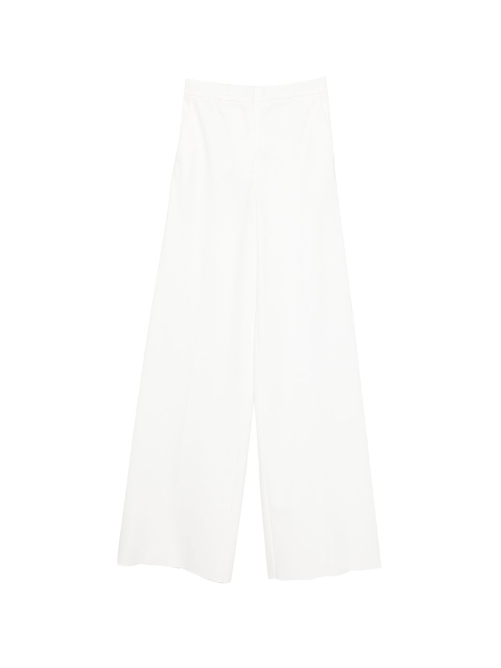 Wide-Leg Trousers With High Waist