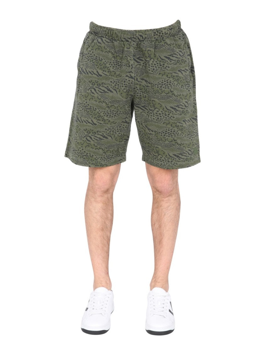 Mid-Thigh Bermuda Shorts