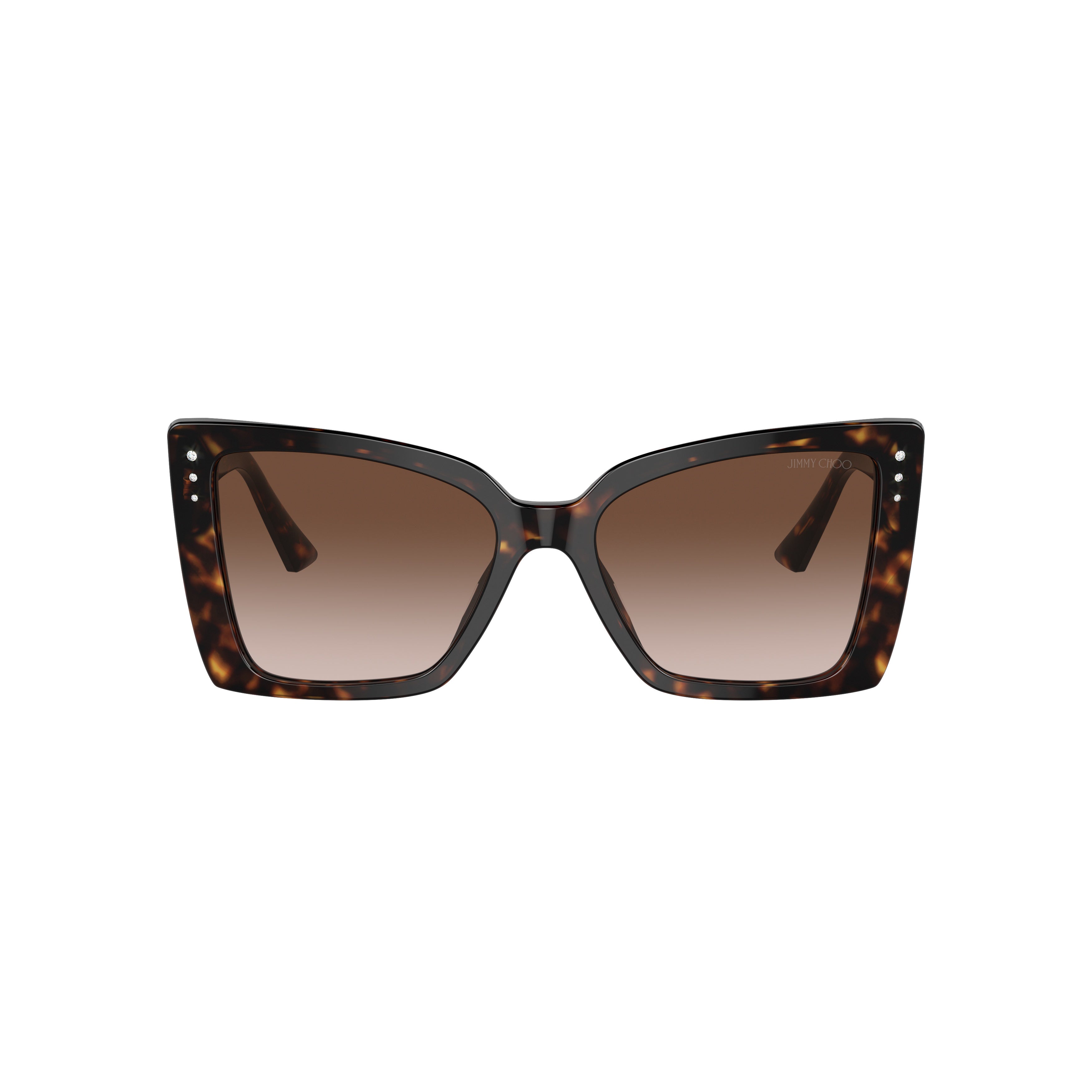 0jc5001b Oversized Tortoiseshell Square Sunglasses