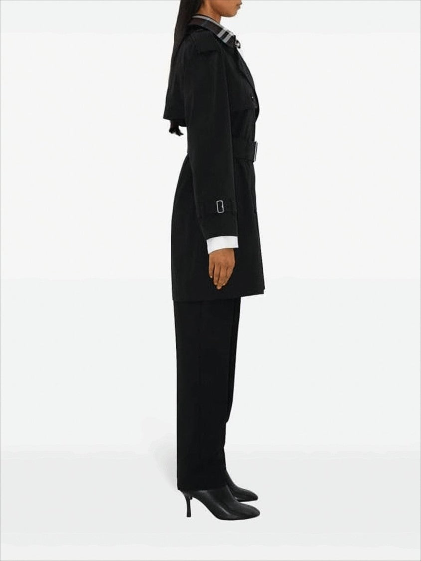 Tailored Mid-Length Trench Coat
