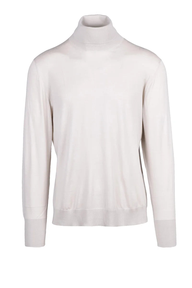 Wool Turtleneck - Beige