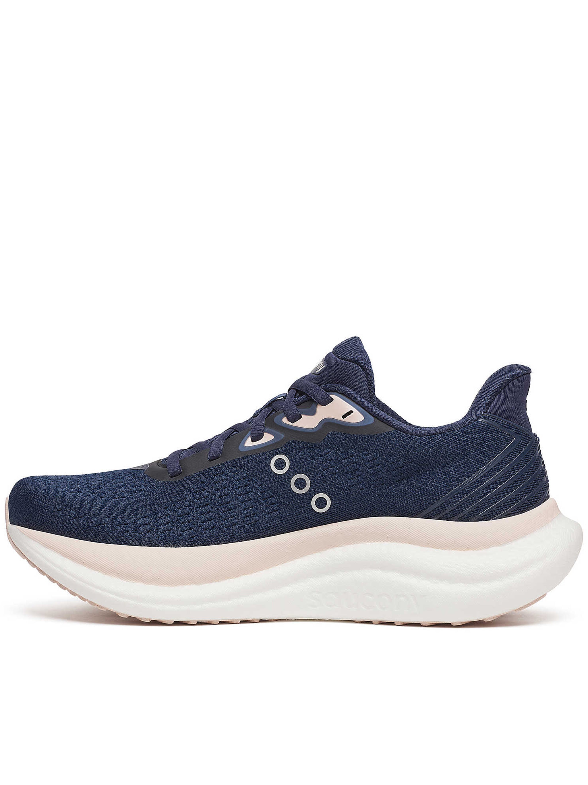 Streamlined Navy Athletic Sneakers with Cushioned Midsole