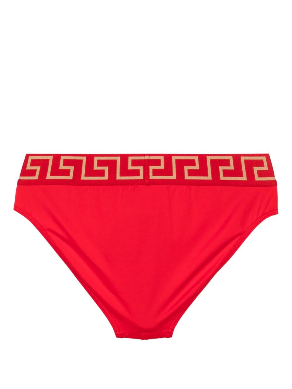 Swim Briefs with Signature Greca Waistband