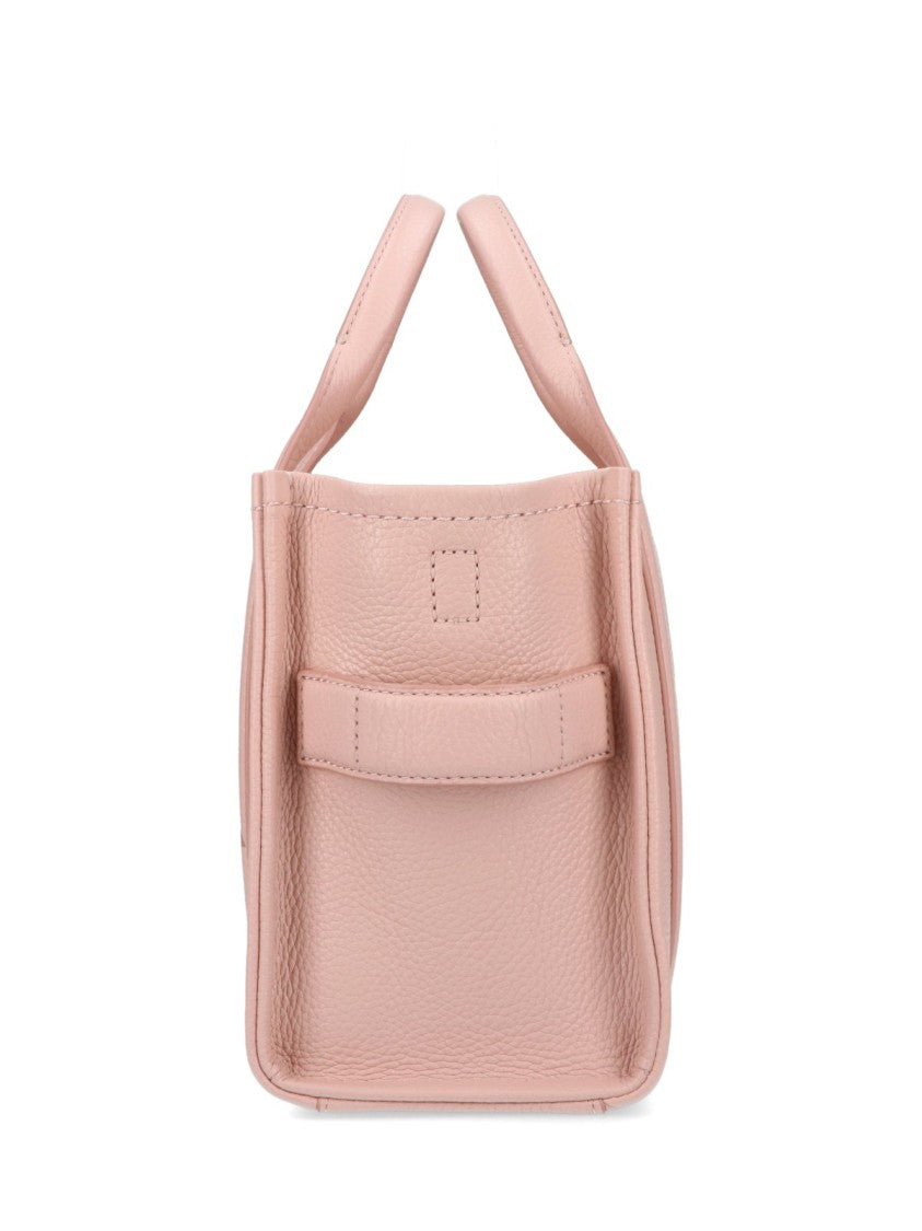 Compact Pink Handbag With Modern Design