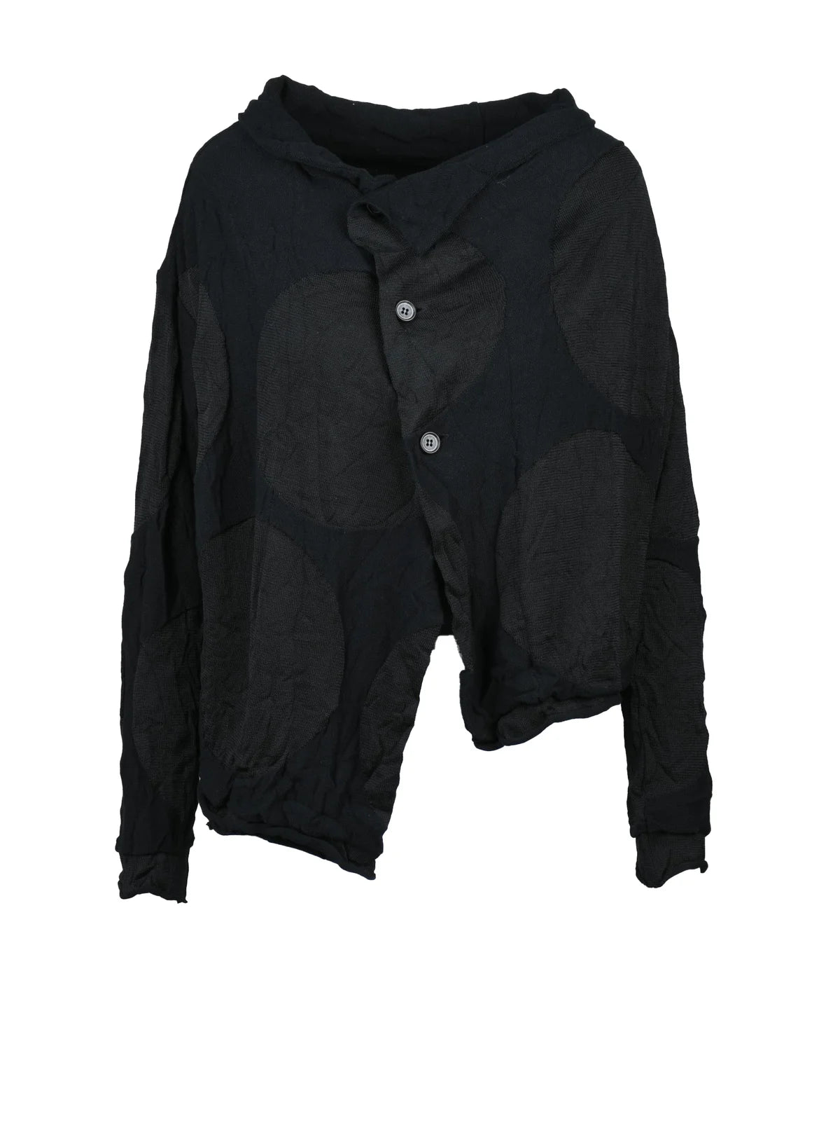 Asymmetric Cardigan - Black