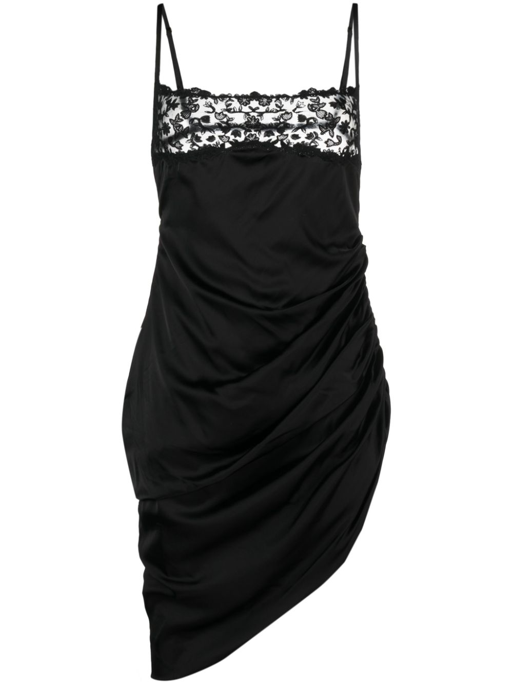 Brodée Satin Minidress